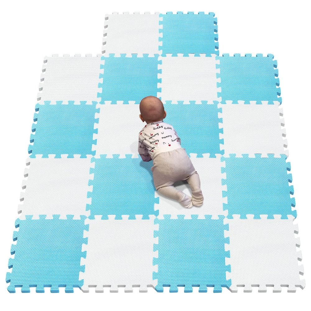 Tapetes de jogo de quebra-cabeça YIMINYUER 18 ladrilhos de 30 cm x 30 cm x 1 cm cada