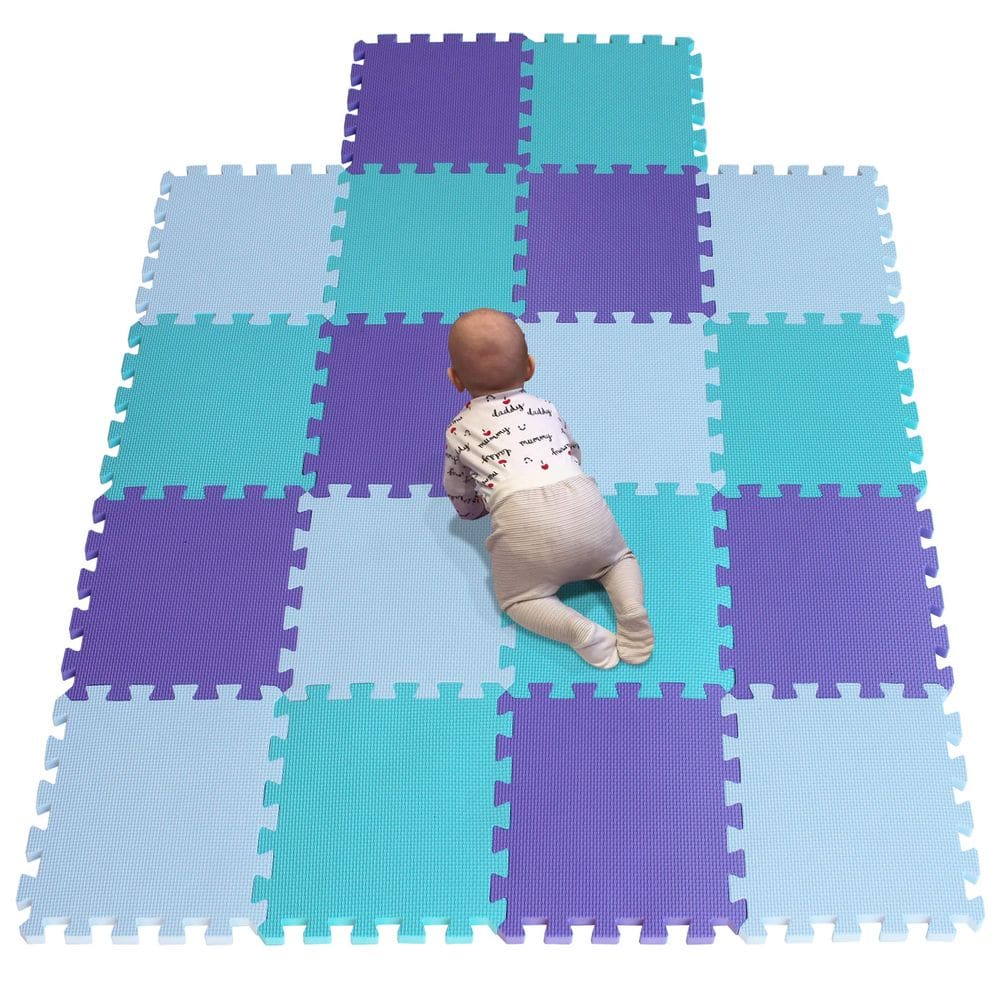 Tapetes de jogo de quebra-cabeça YIMINYUER 18 ladrilhos de 30 cm x 30 cm x 1 cm cada