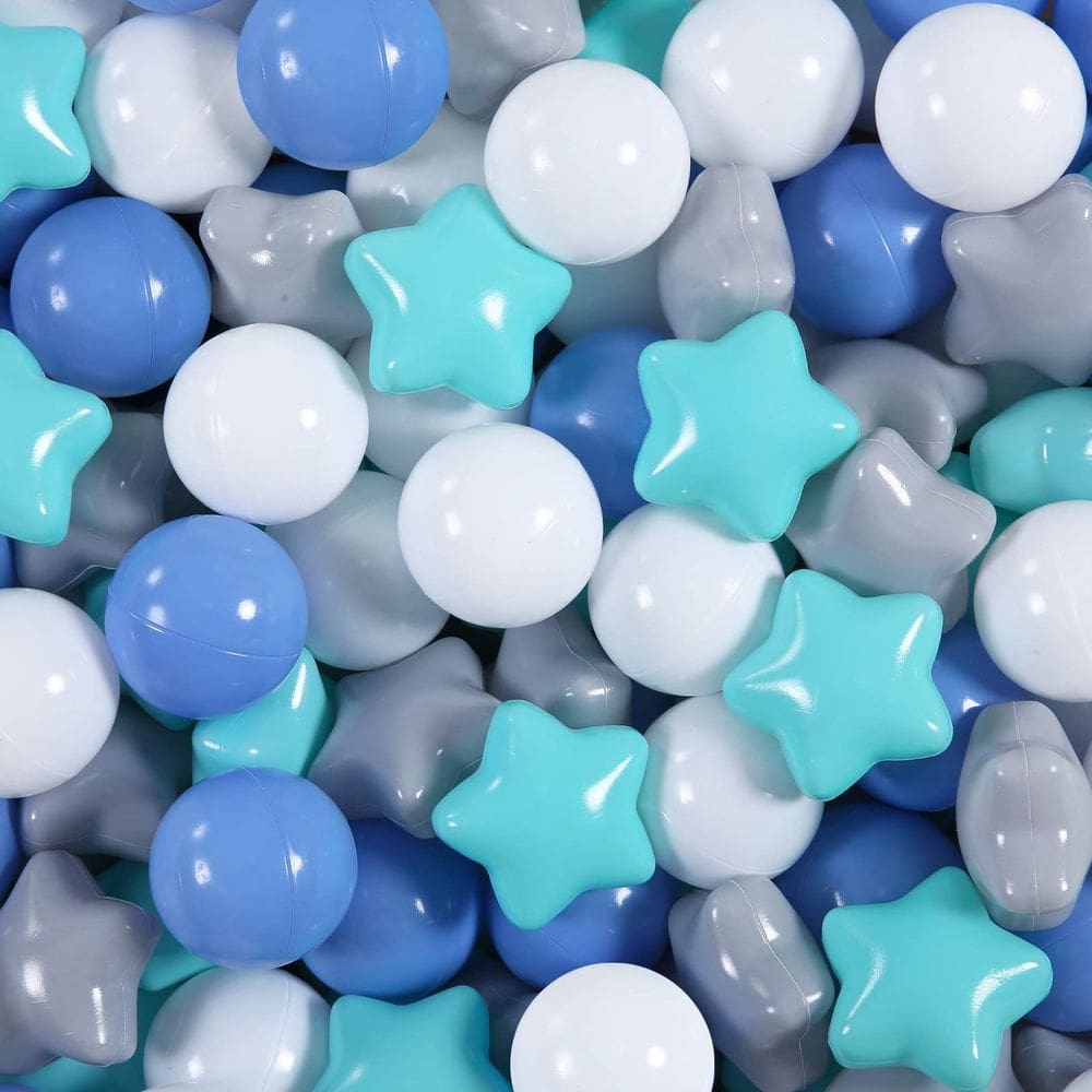 Ball Pit Balls STARBOLO Star 100 unidades em cores pastel para crianças pequenas