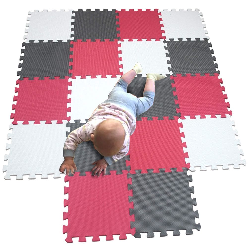Tapete de jogo de espuma MQIAOHAM, quebra-cabeça de 18 peças, 172 cm x 87 cm