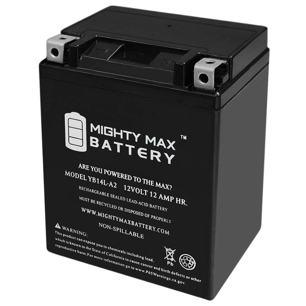 Bateria de motocicleta Mighty Max Battery YB14L-A2 12V 12AH