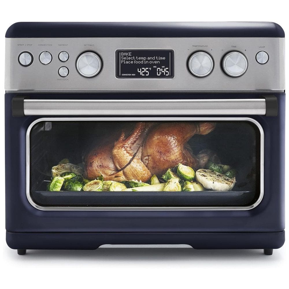 Forno Elétrico de Bancada 13 em 1, 28L com Função Air Fryer, Bandeja de Cerâmica Antiaderente e Prateleiras Ajustáveis, 110V 1800W,