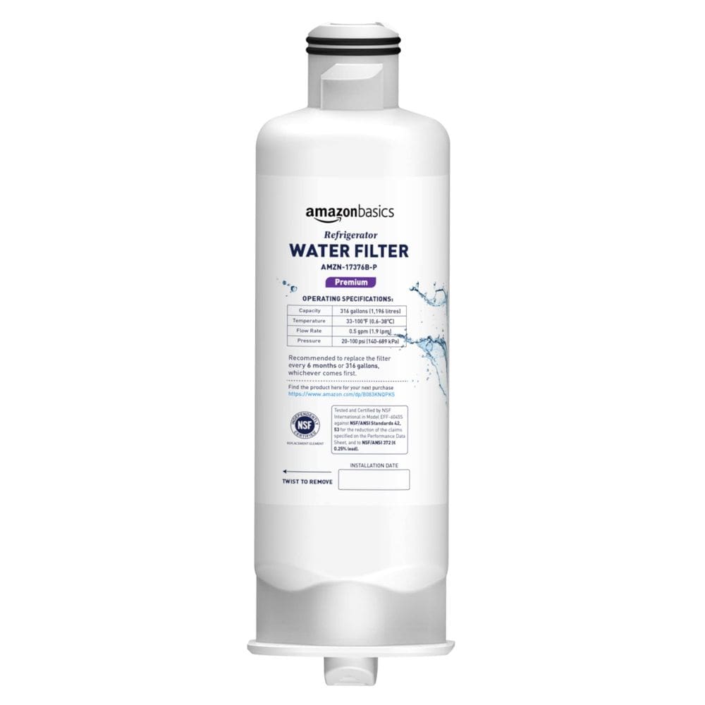 Filtro de água para geladeira Amazon Basics Samsung DA97-17376B