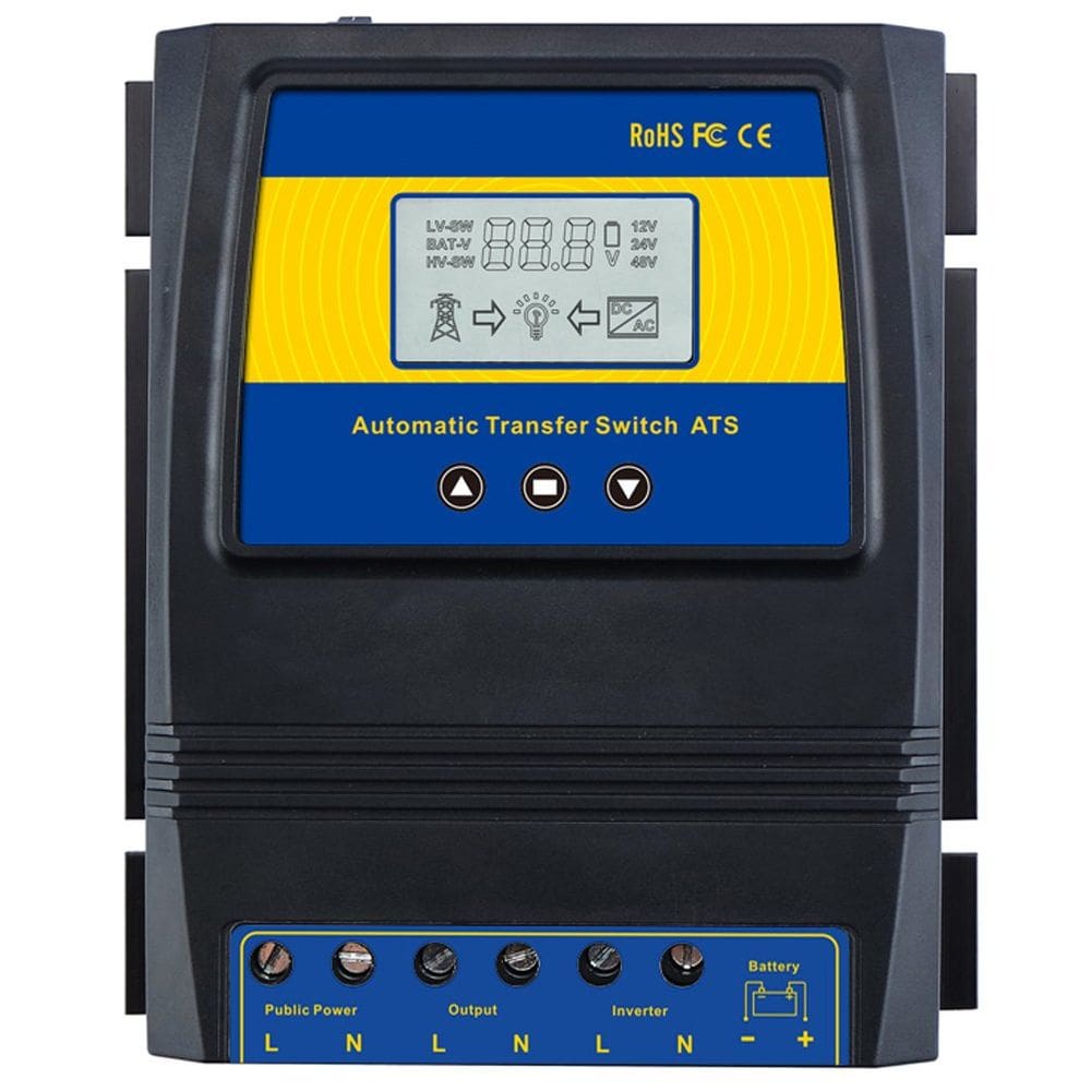 Interruptor de transferência automática MOES Dual Power 50A 5500W