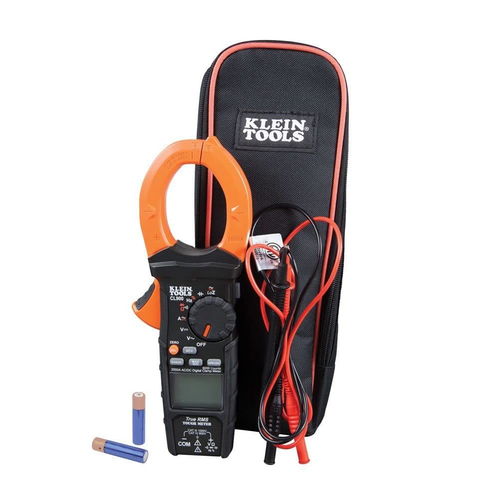 Medidor de fixação digital Klein Tools CL900, 2000A, 1000V
