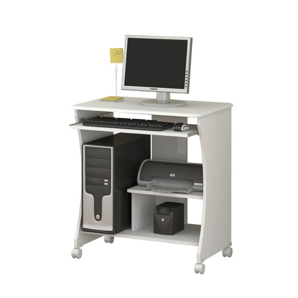 Mesa escritorio Ditália MC-153 Branco Cozy