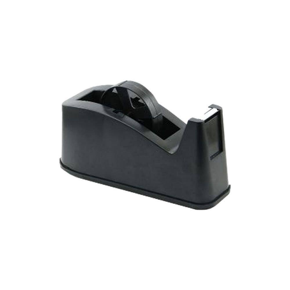 Suporte Para Fita Adesiva Grande De Mesa Preto Brw
