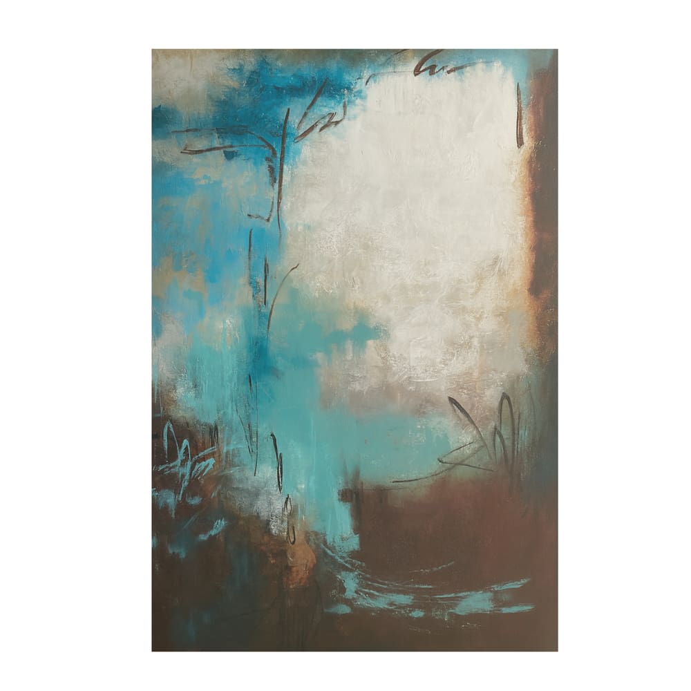 Tela Abstrato Contemporânea Quadro A Óleo 145x100cm Autoral