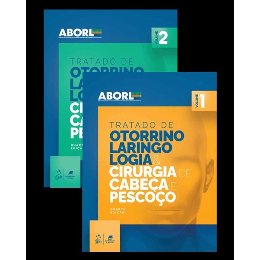 Tratado de Otorrinolaringologia e Cirurgia de Cabeça e Pescoço 2Vol.