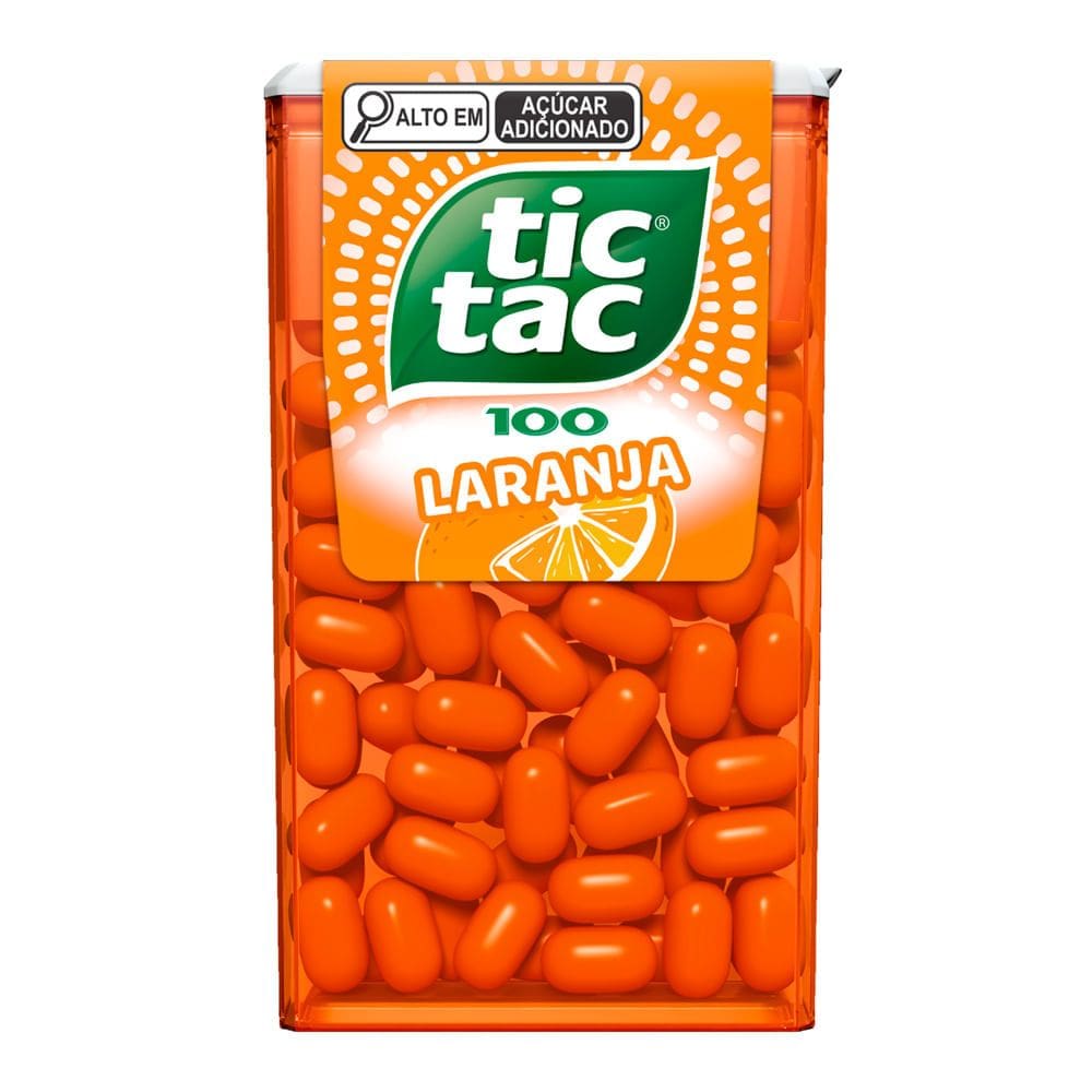 Pastilha Tic Tac Laranja com 49g
