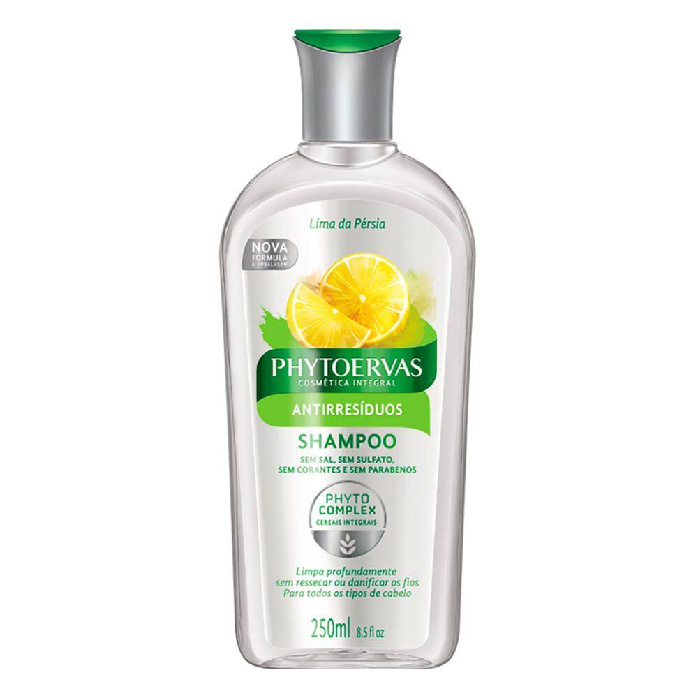 Shampoo Phytoervas Antirresíduos Sem Sal com 250ml