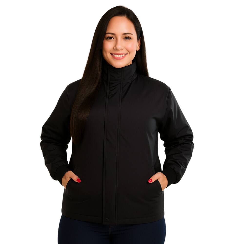 Jaqueta Casaco Feminino De Nylon Impermeável Corta Vento