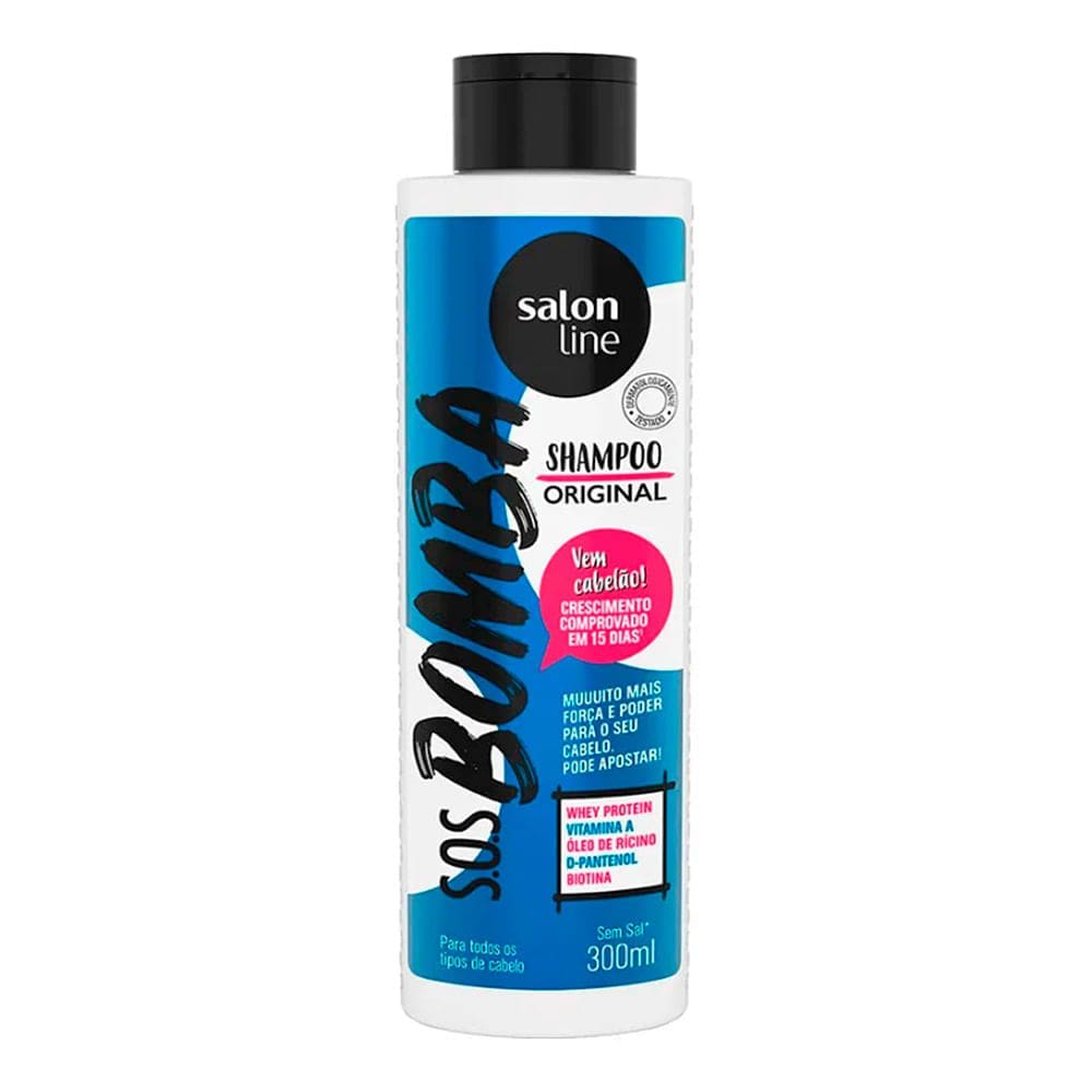 Shampoo Salon Line S.O.S Bomba autêntico 300ml