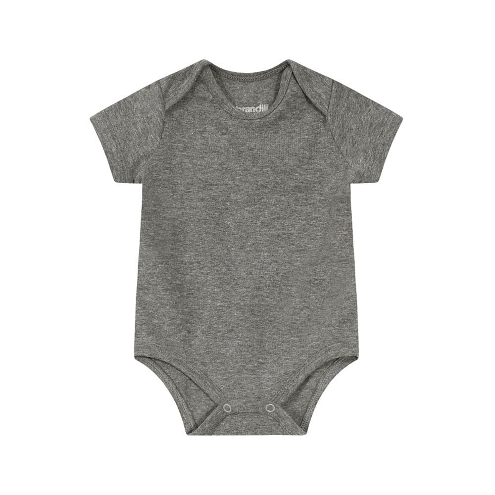 Body Bebê Cinza Brandili