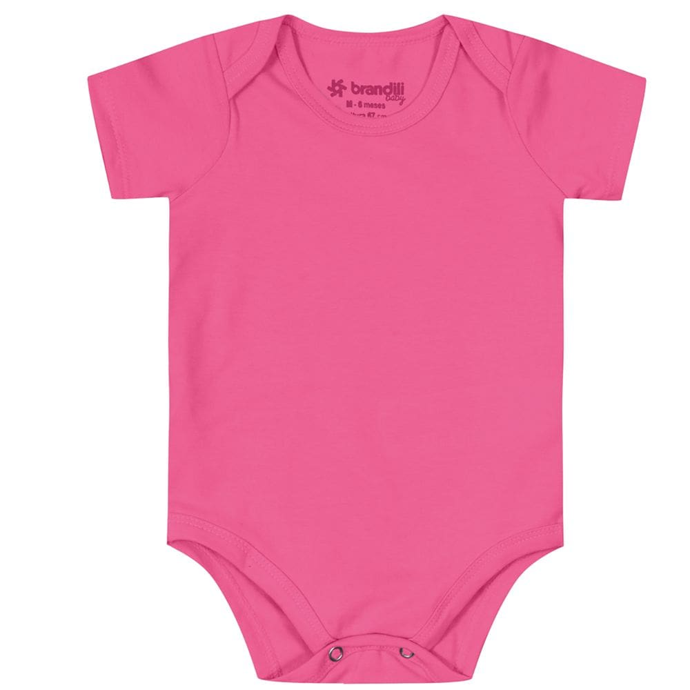 Body Bebê Em Cotton Brandili Baby