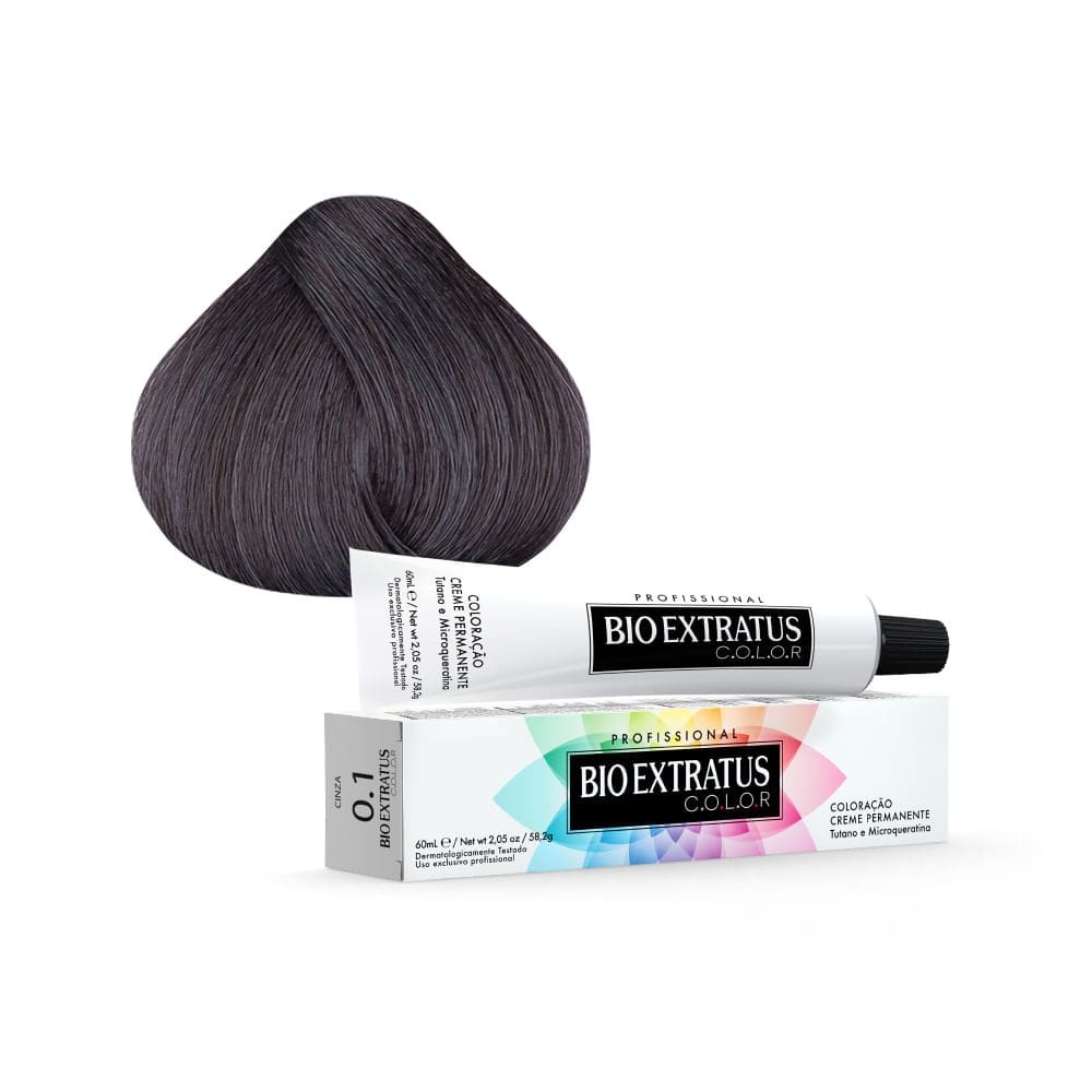 Tintura Creme Bio Extratus Color Preto 1.0 60ml