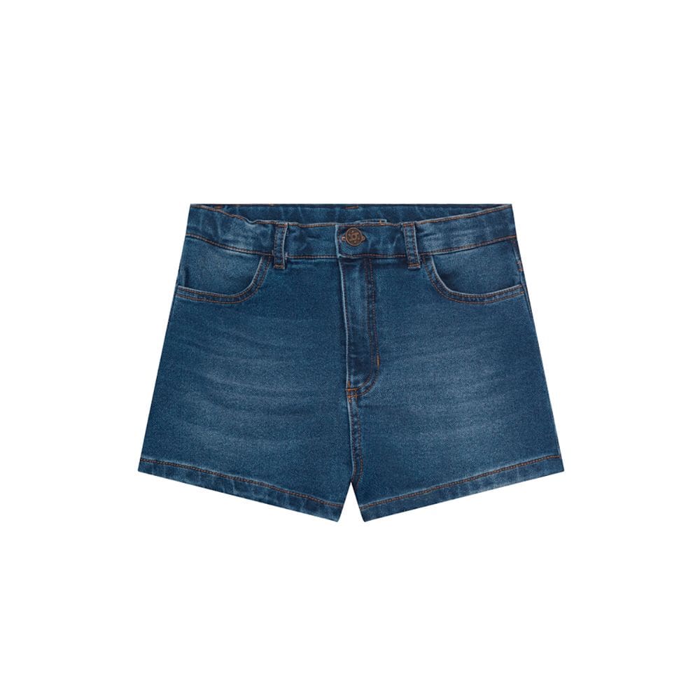 Shortsem Jeans Infantil Menina Brandili