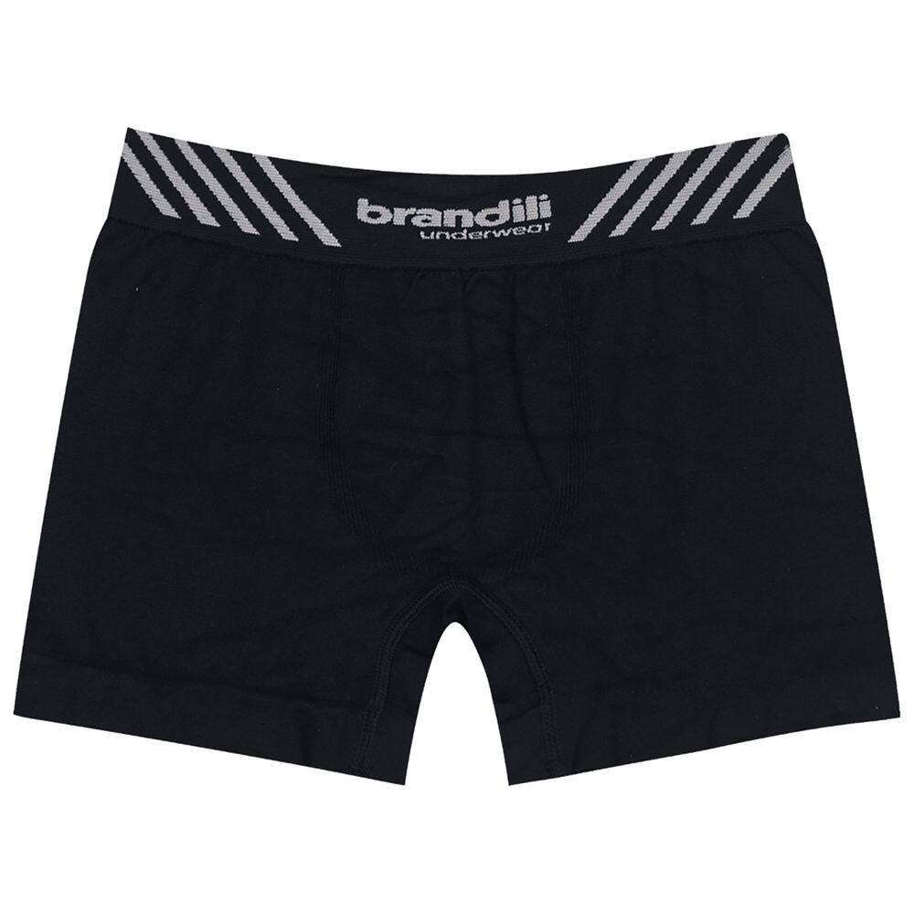 Cueca Boxer Infantil Menino Brandili Preto