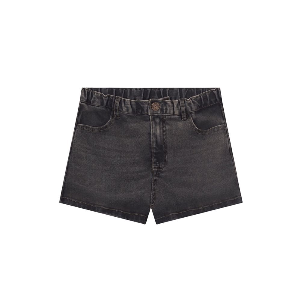 Shorts Jeans Comfort Infantil Menina Brandili