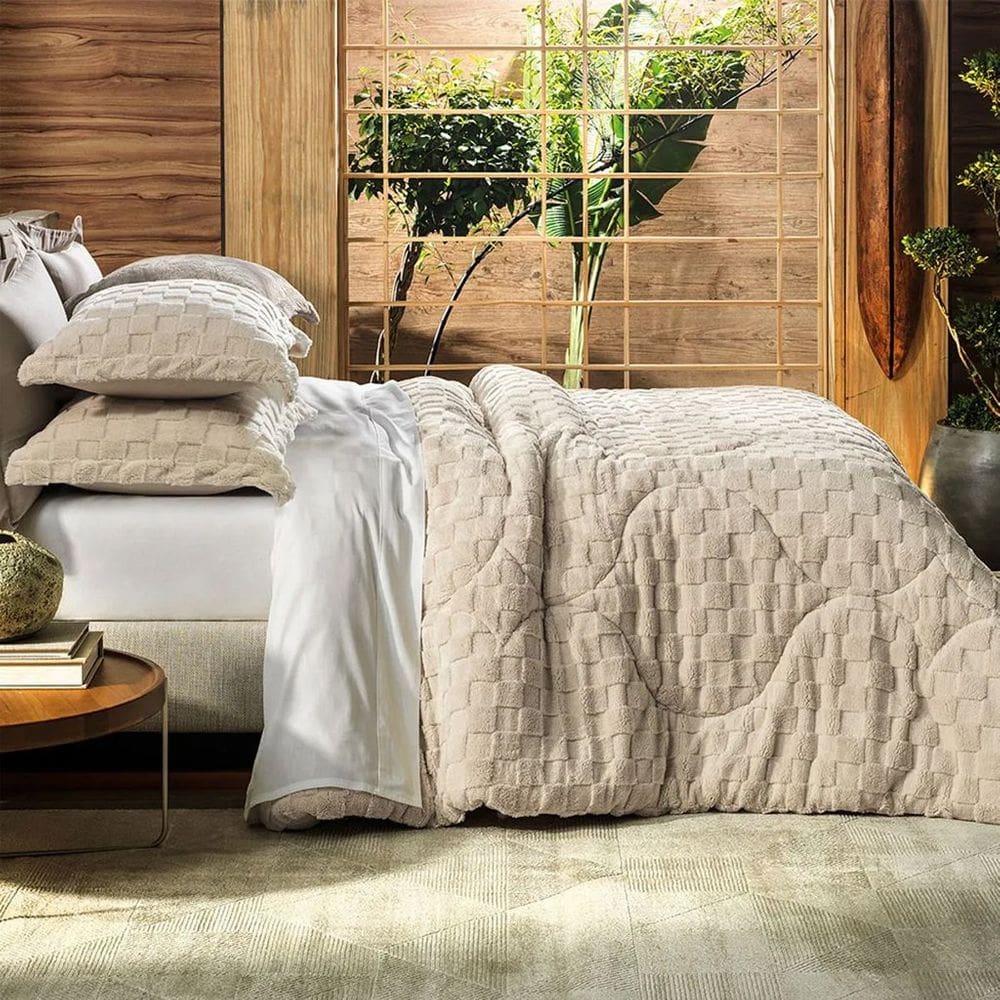 Edredom Blend Sense Queen Altenburg 100% Poliéster 240x260cm