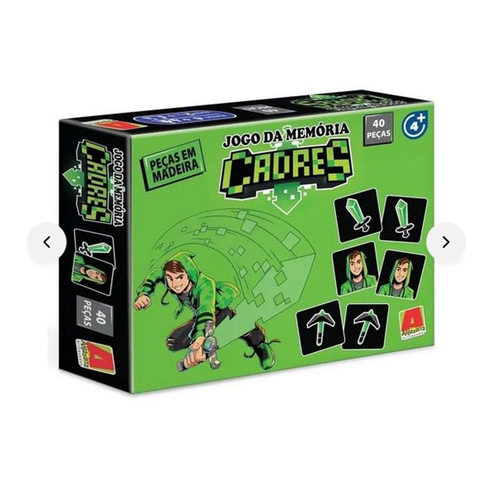 Memoria Madeira 40 Pecas  Cadres - Algazarra