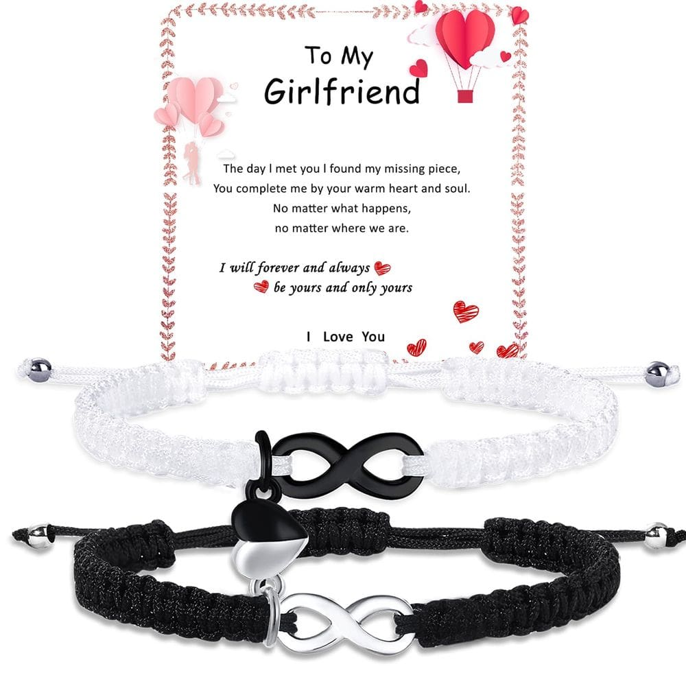 Pulseiras Miss Chipmunk Infinity Rope para casais