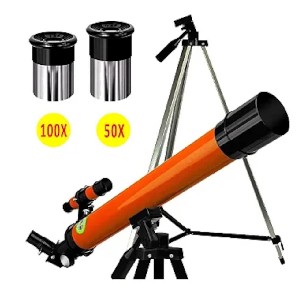 Telescópio Astronômico Refrator Profissional 50/100x