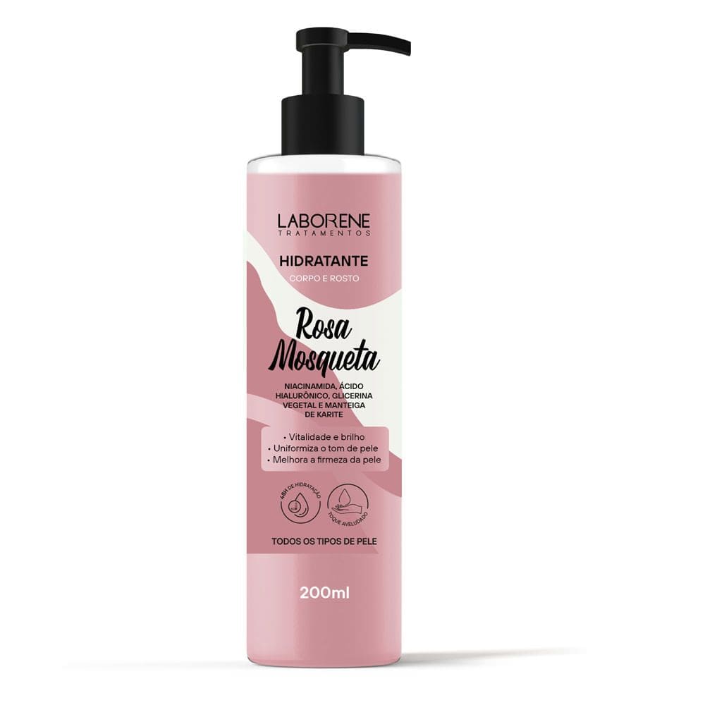 Hidratante Rosa Mosqueta 200ml Laborene