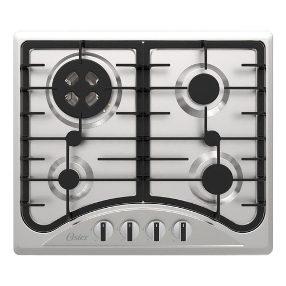 Cooktop A Gas 4 Bocas 8400w Bivolt Oster Otop601
