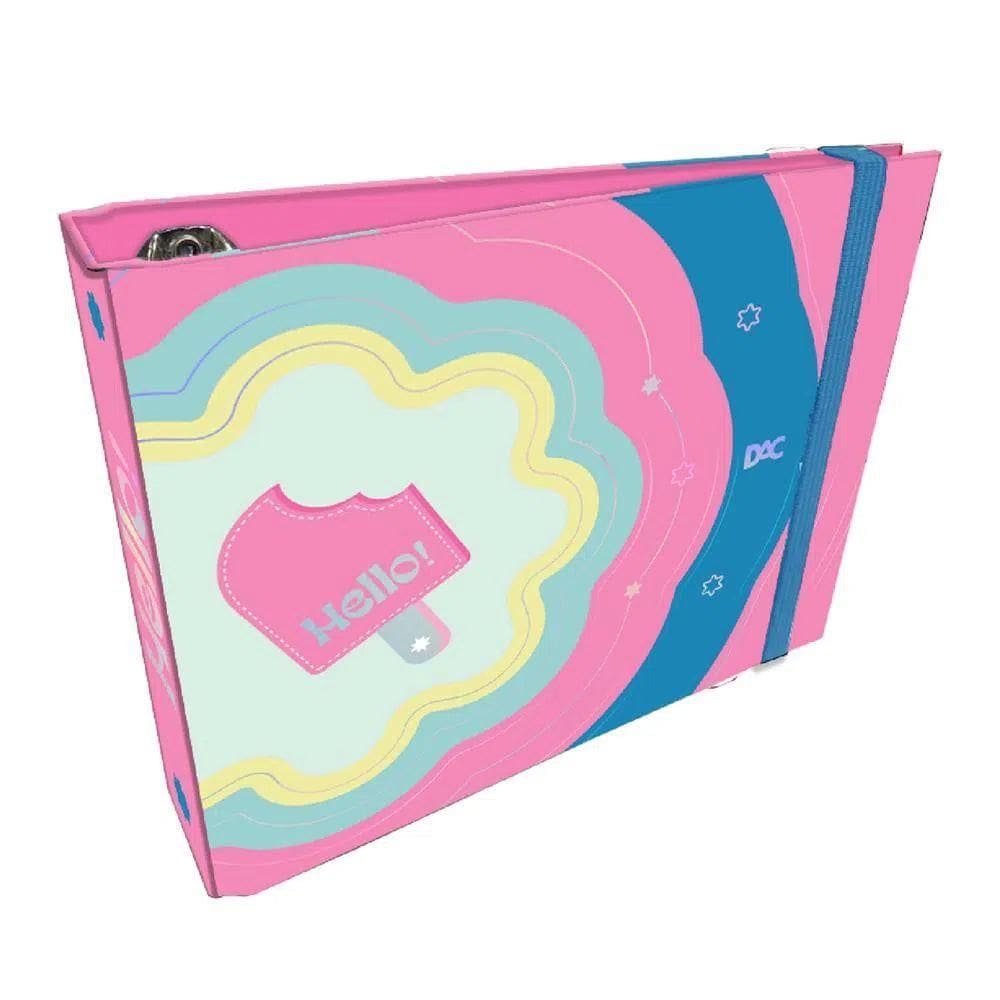 Caderno Argolado Mini Hello 80 Folhas 4183 - DAC
