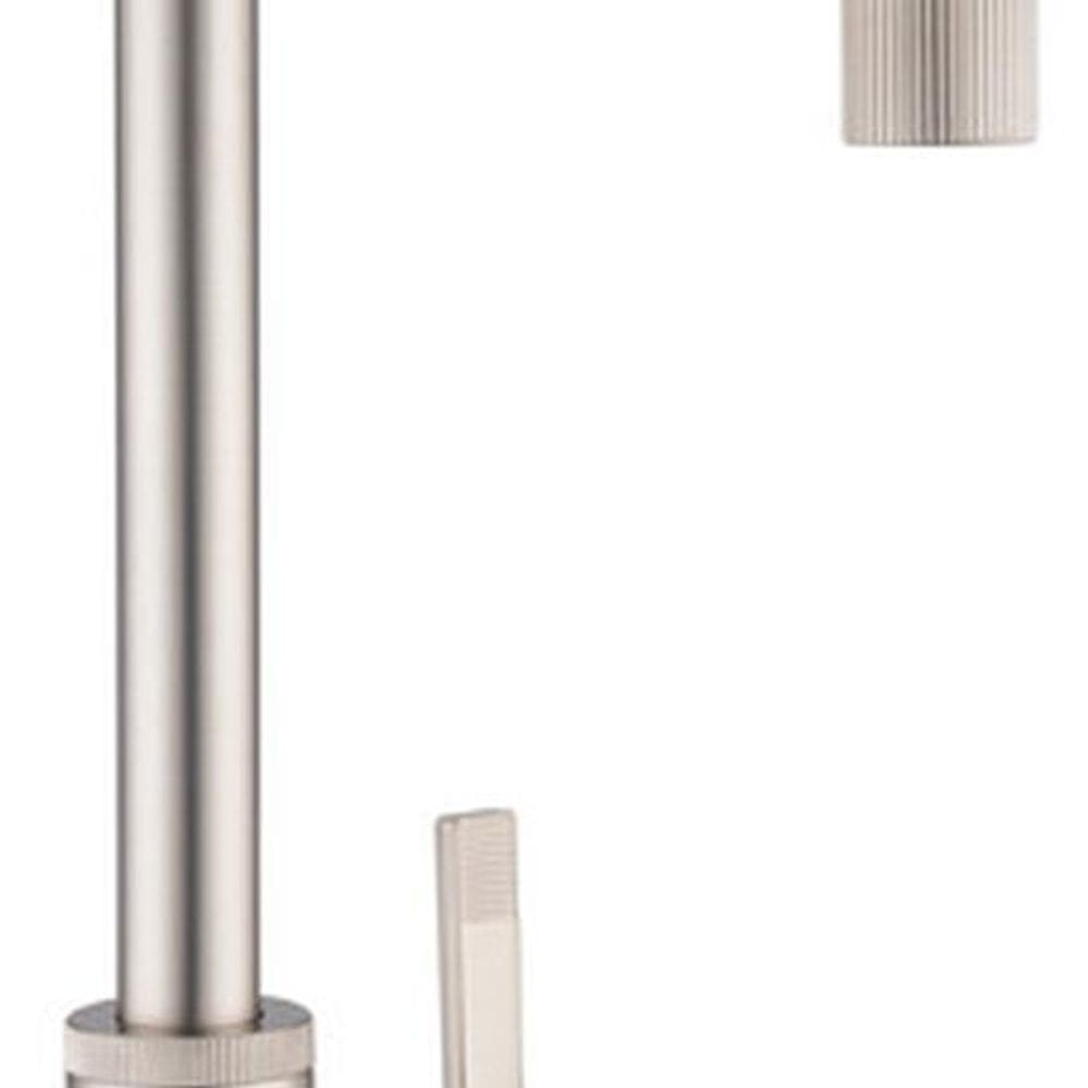 Torneira Monocomando De Pia Bica Alta Inox Delinia Indus