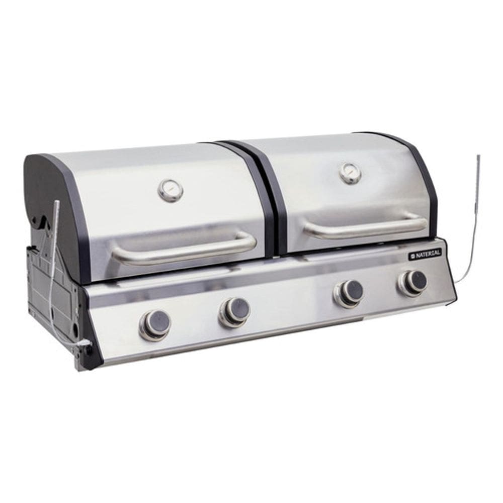 Churrasqueira Bafo Embutir Gas 4q 50x110cm
