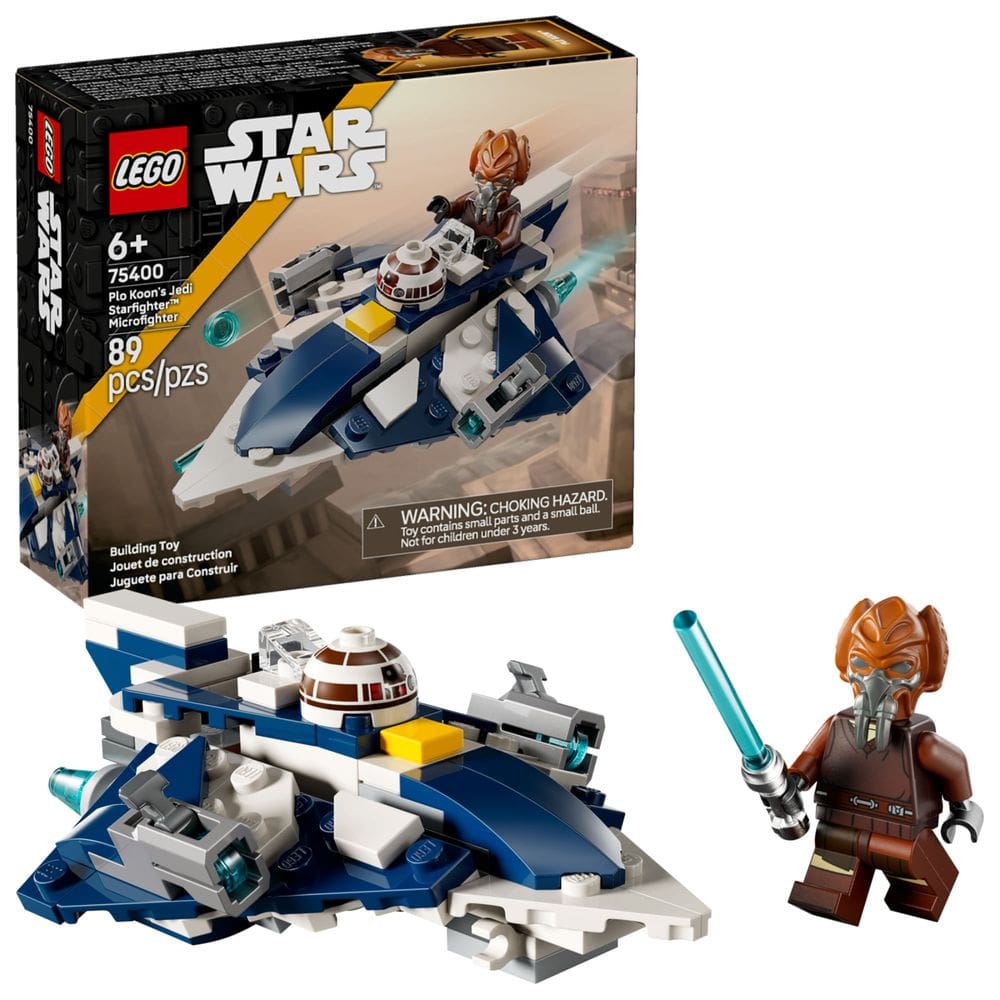 Blocos de Montar Star Wars - Microfighter Jedi Starfighter de Plo Koon LEGO DO BRASIL