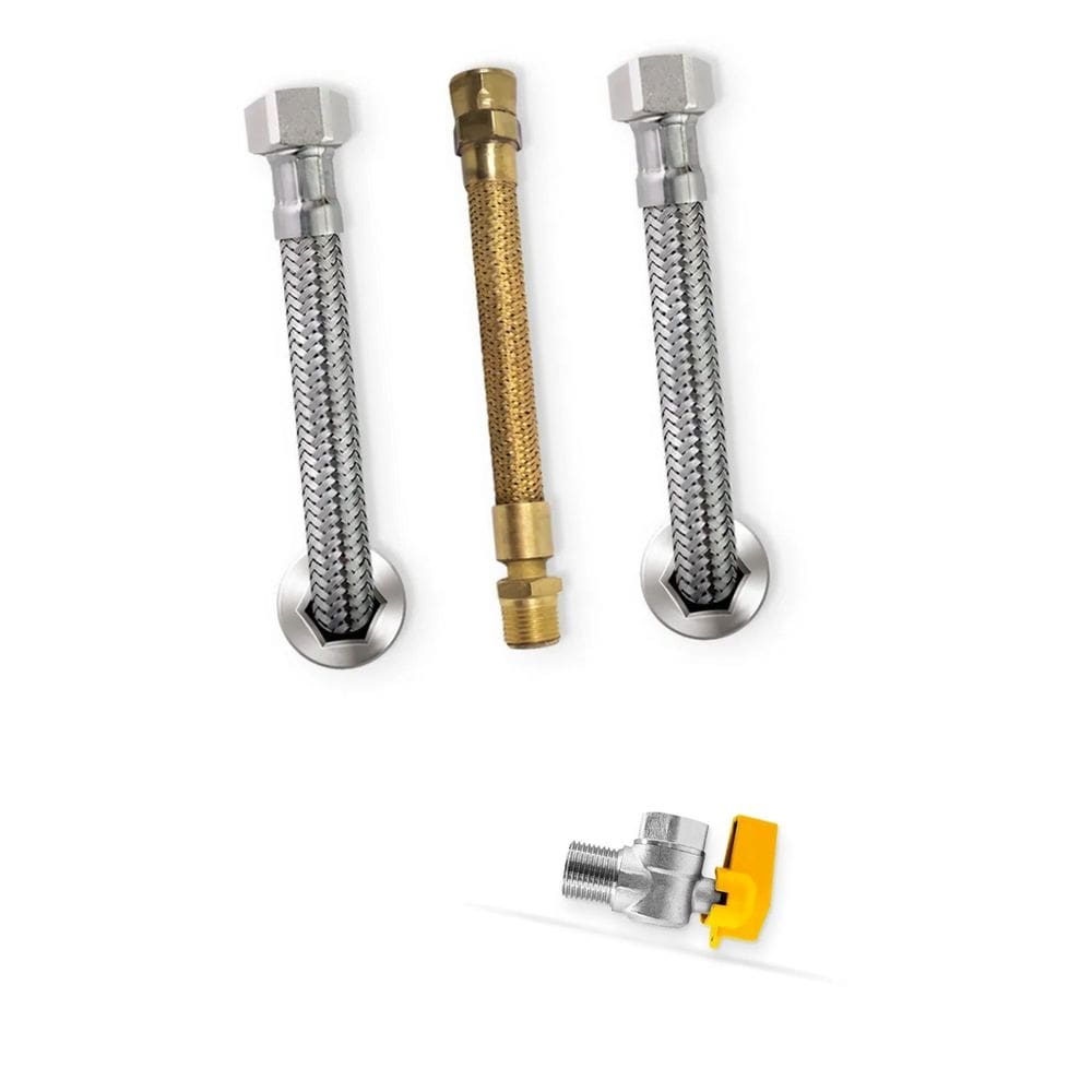 Acessórios de Ligação de Aquecedor a Gás Komeco M1/2&quot; F1/2&quot; 40cm