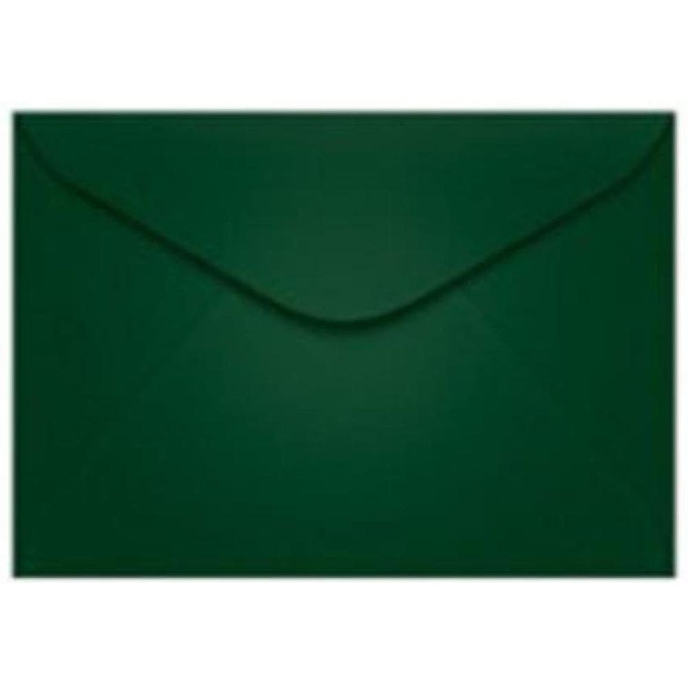 Envelope Scrity Convite Verde Bandeira Brasil Com 100Un