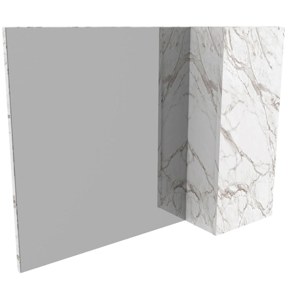 Espelheira para Banheiro 80 cm com 1 Porta Marina