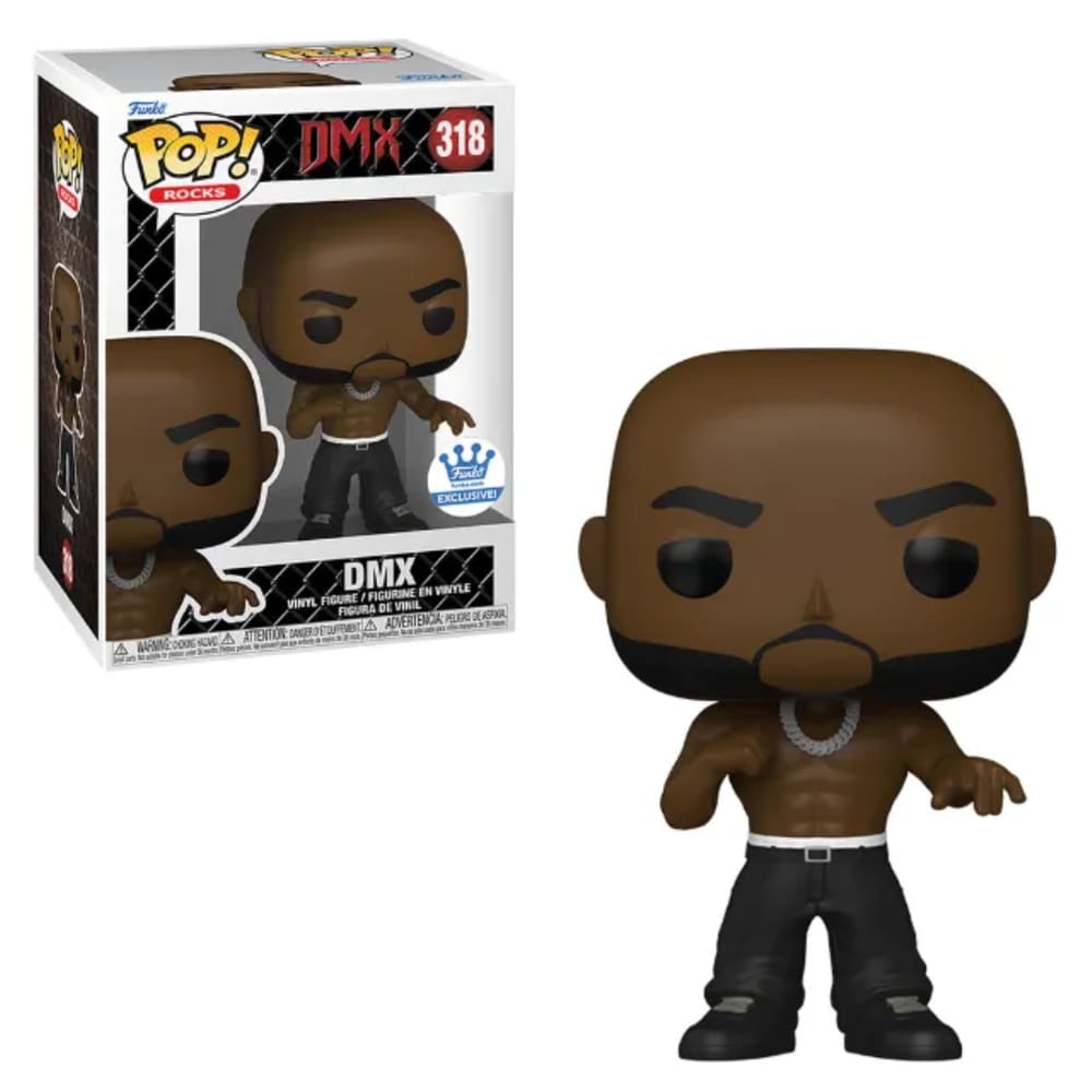 Boneco Funko Pop Rocks Exclusivo Rapper Dmx 318