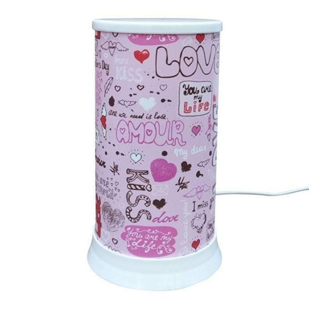 Luz Do Amor: Luminária Rosa Perfeita Para Casais - Romance Em Cada Canto