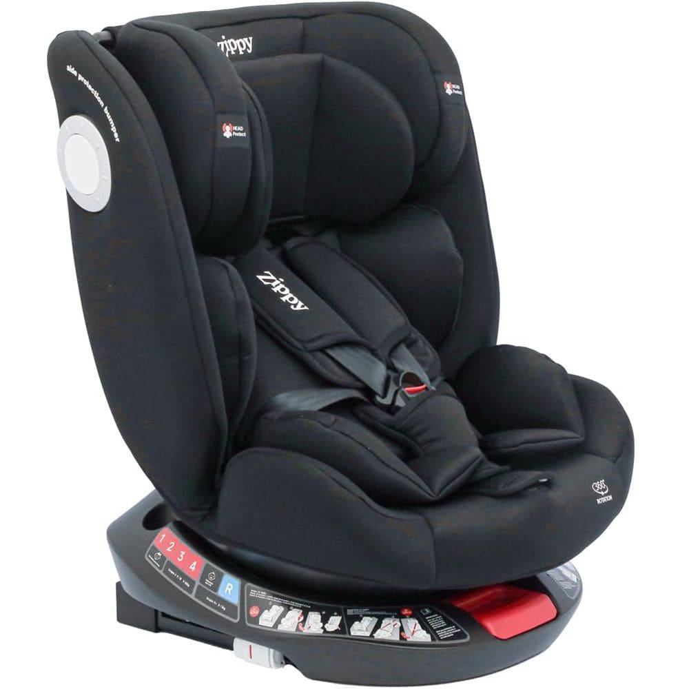 Cadeirinha De Bebê Para Carro Black 10397 - Zippy Toys