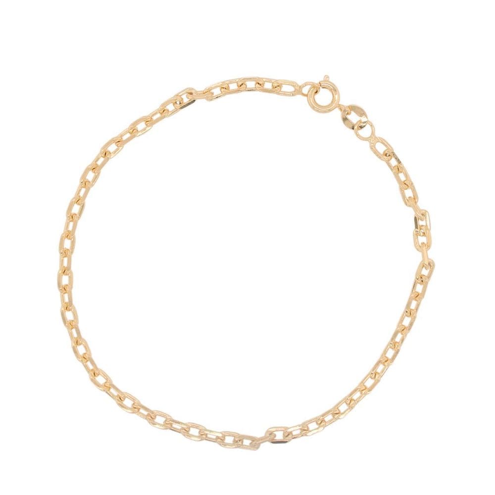 Pulseira Cartie Elo Curto - Folheado A Ouro.