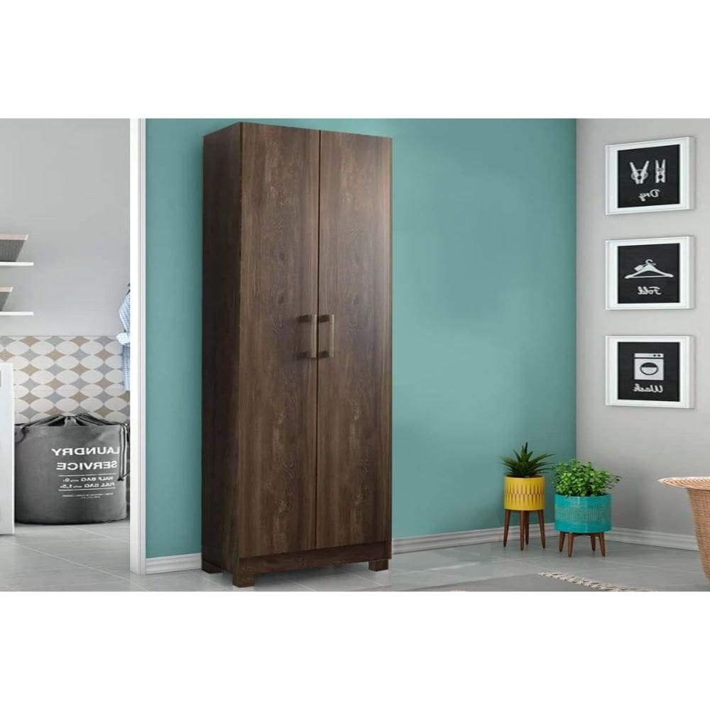 Armário Multiuso Lavanderia 626 c/ 2 Portas e Pés Legno - Carraro