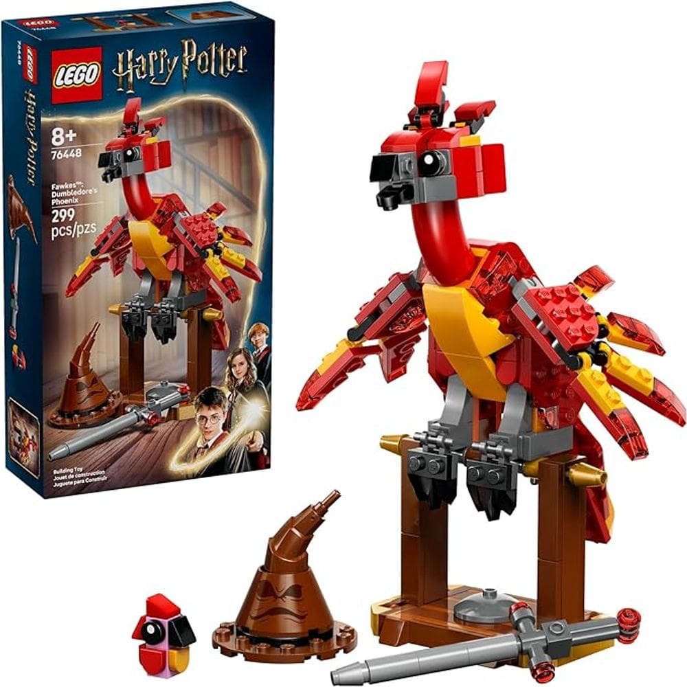 Blocos De Montar - Fawkes: A Fenix de Dumbledore LEGO DO BRASIL