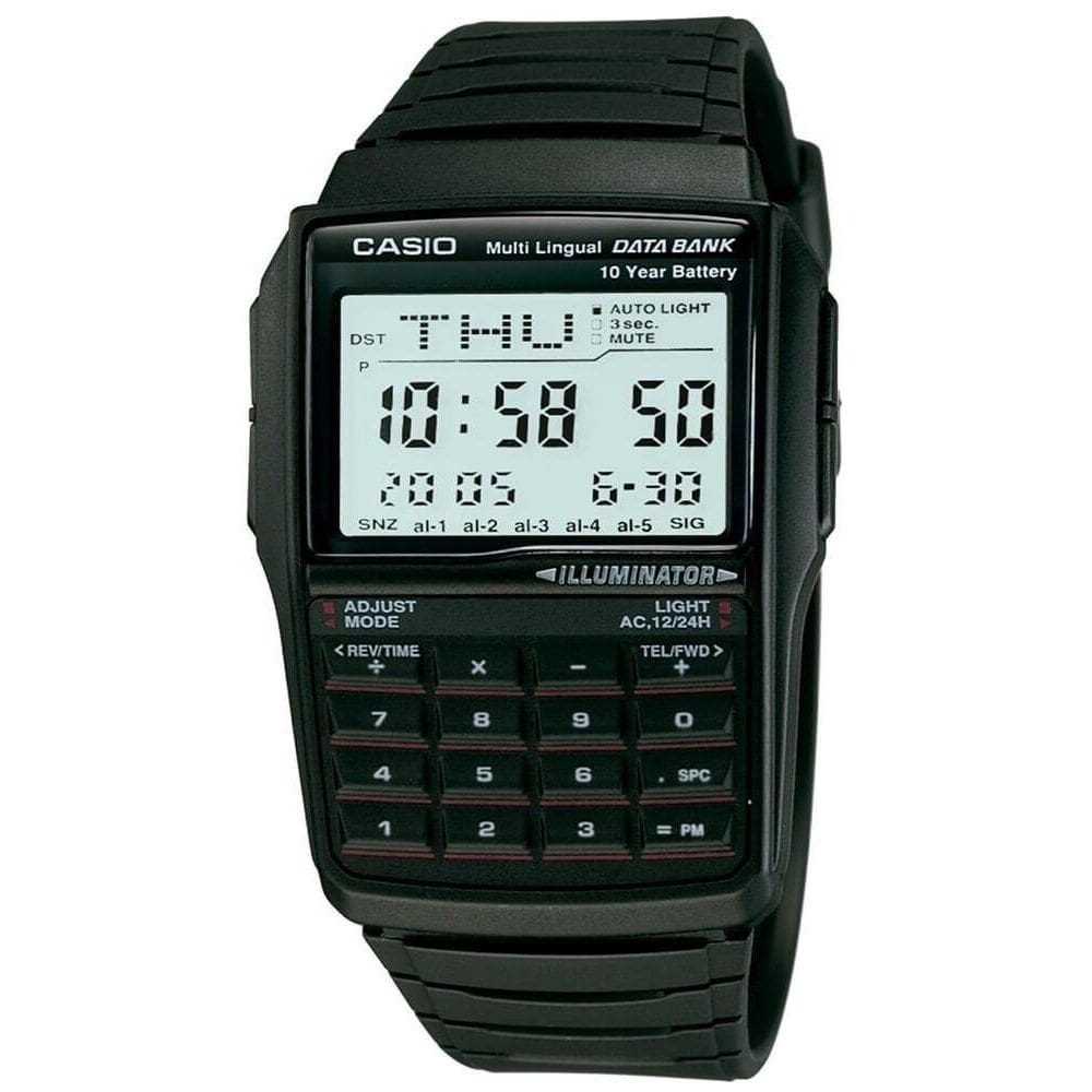 Relógio Calculadora Casio Dbc-32-1a Garantia Oficial Brasil
