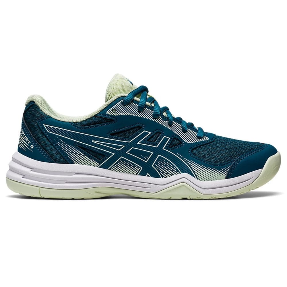Tênis Asics Upcourt 5 Feminino - Azul+Verde