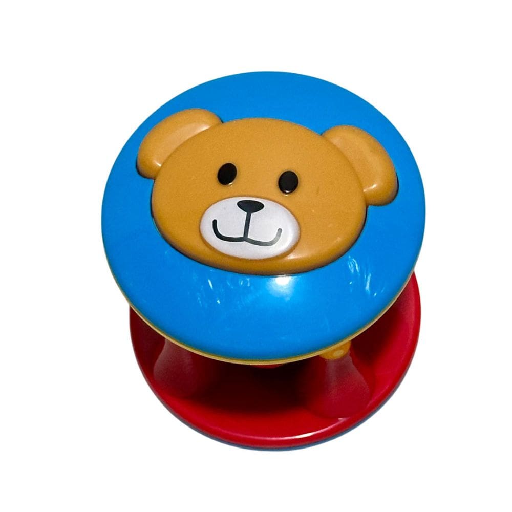 Chocalho Torre Com Bolinha Cor Colorido Desenho Urso Torre