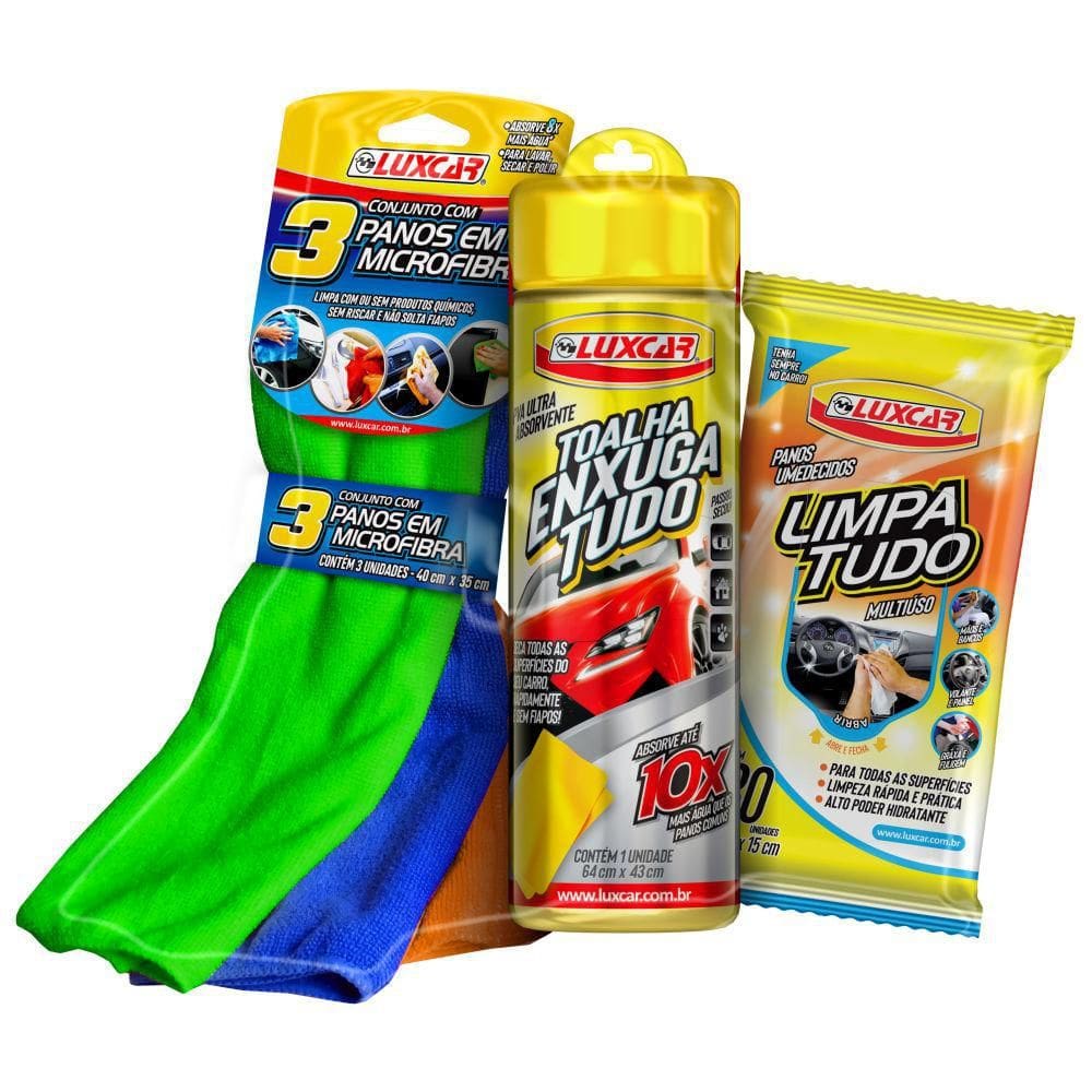 Kit Toalhas Luxcar