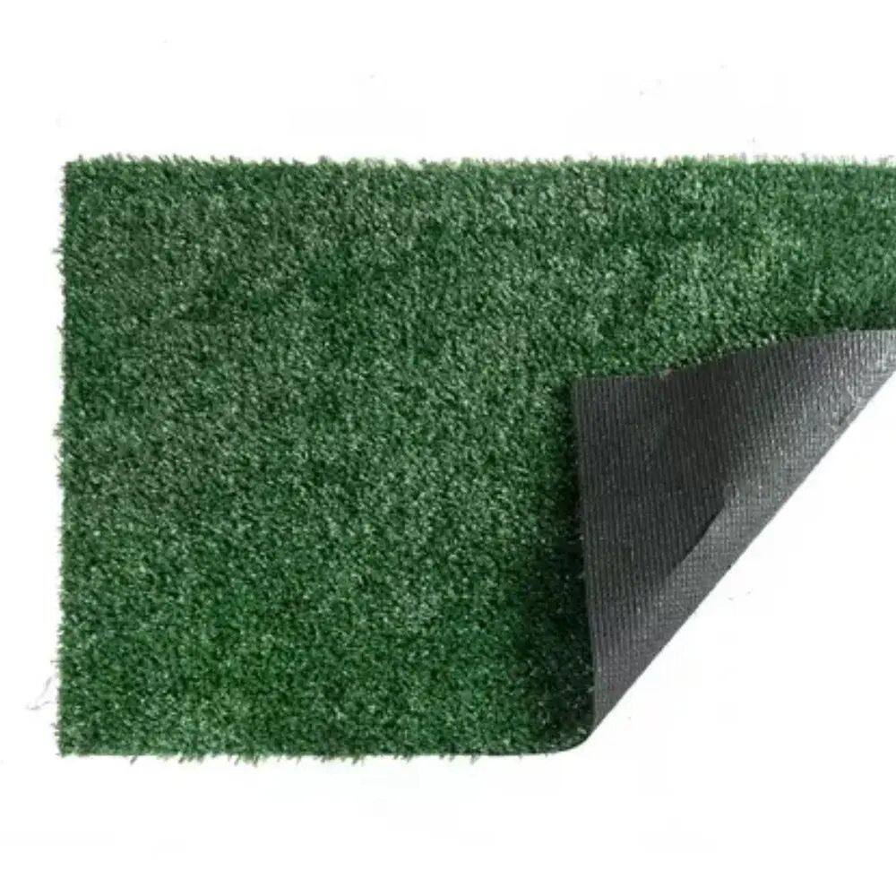 Rolo de Grama Sintética Artificial de 8mm 50m² Vendida em Rolo Verde Escuro