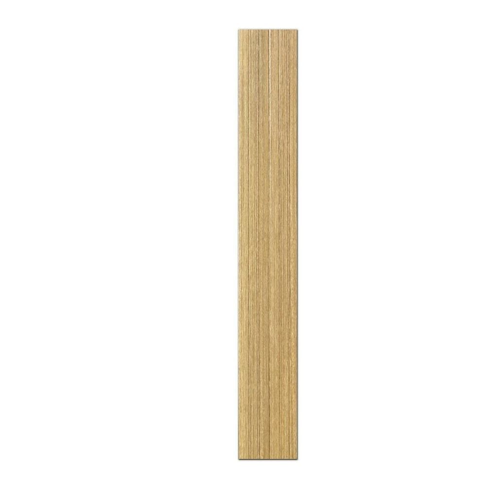 Forro de Base Polímera Pead Frisado 295cm X 25cm 0,8cm de Espessura Teto Leve Amadeirado Nogueira
