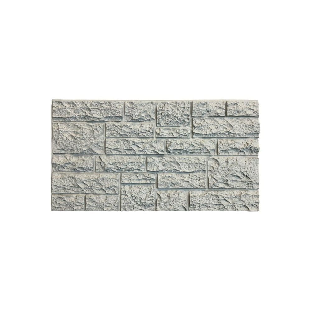 Revestimento de Parede Pedra Leve Decorativa Tijolinho 120cm X 60cm 2,5cm Espessura Espada de Metal