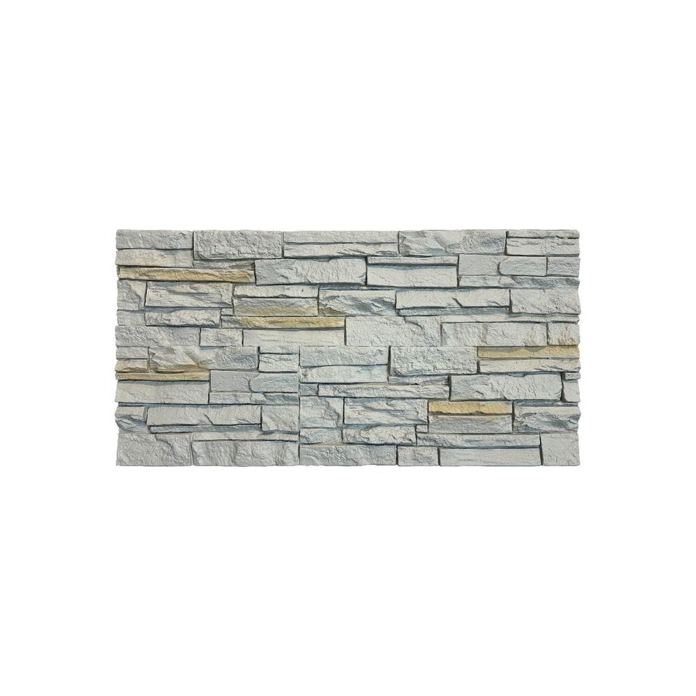 Revestimento de Parede 3d Pedra Leve Decorativa Palito 120cm X 60cm 2,5cm Espessura Bege